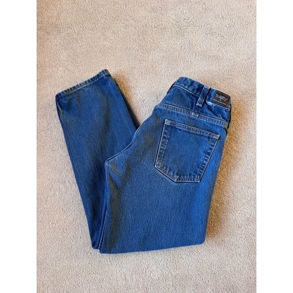 All American Clothing Medium Wash Straight Leg Jean USA 34x30 AA1873D